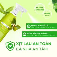 Nước Xịt Đa Năng Method Tinh Dầu Chanh & Muối Biển 828ml - Làm Sạch An Toàn, Khử Mùi, Diệt Khuẩn Từ Thiên Nhiên