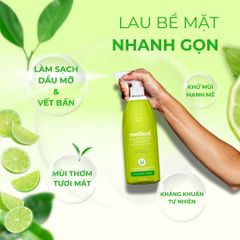 Nước Xịt Đa Năng Method Tinh Dầu Chanh & Muối Biển 828ml - Làm Sạch An Toàn, Khử Mùi, Diệt Khuẩn Từ Thiên Nhiên