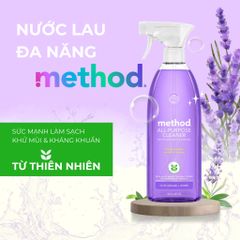 Nước Lau Đa Năng Method Tinh Dầu Oải Hương 828ml - An Toàn Cho Da, Sạch Mọi Bề Mặt, Hương Thơm Dễ Chịu