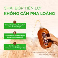 Bộ sản phẩm nước lau sàn gỗ Method (Mỹ) hương Hạnh Nhân - Chai xịt 739ml + Refill 2L an toàn, thân thiện với môi trường, làm sạch hiệu quả.