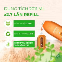 Bộ sản phẩm nước lau sàn gỗ Method (Mỹ) hương Hạnh Nhân - Chai xịt 739ml + Refill 2L an toàn, thân thiện với môi trường, làm sạch hiệu quả.