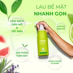 Nước Xịt Đa Năng Method All-Purpose Cleaner - Khử Mùi, Kháng Khuẩn, 828ml - Hương Chanh, Bưởi, Oải Hương - Vệ Sinh Nhà Cửa An Toàn