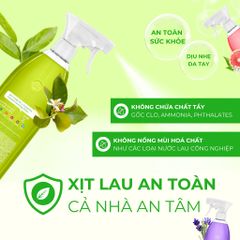 Nước Xịt Đa Năng Method All-Purpose Cleaner - Khử Mùi, Kháng Khuẩn, 828ml - Hương Chanh, Bưởi, Oải Hương - Vệ Sinh Nhà Cửa An Toàn