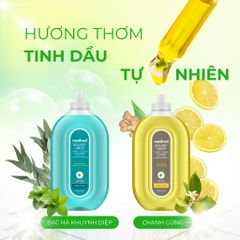 Nước Lau Sàn Đa Năng Method 739ml - Hương Spa Tươi Mát, Giúp Sàn Sáng Bóng, Khử Khuẩn Tự Nhiên, Thích Hợp Cho Sàn Gỗ và Vinyl