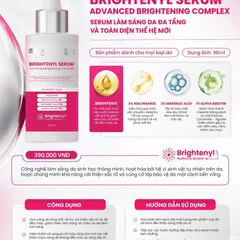 [Tặng srm 30ml] Serum MD Care BRIGHTENYL Giúp Sáng Da, Giảm Thâm Nám, Phục Hồi Độ Rạng Rỡ Da, Chăm Sóc Da Tự Nhiên, 30ml