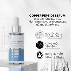 [Tặng Sữa rửa măt] Serum tăng sinh collagen, ngừa lão hóa làm đầy sẹo Md Care Copper Peptide 30ml