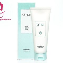 Gel tẩy tế bào chết Ohui Clear Science Soft Peeling - Tẩy da chết dịu nhẹ, làm sạch và nuôi dưỡng da hoàn hảo