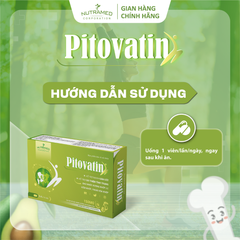 Viên uống PITOVATIN Nutramed - Hỗ trợ giảm đau nhức xương khớp, cải thiện tình trạng viêm và thoái hóa khớp (30 viên)