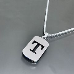 Dây chuyền chữ cái titan thời trang 26 ký tự A - Vòng cổ nam nữ không gỉ cao cấp, phong cách trẻ trung, quà tặng độc đáo