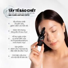 Tẩy Tế Bào Chết Kiểm Soát Dầu Mụn MD CARE AntiAc Exfo - Giảm Viêm, Sạch Da Hiệu Quả, Dành Cho Da Dầu Mụn
