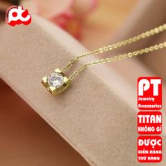 Dây Chuyền Nữ Titan Cao Cấp Sang Trọng - Chống Gỉ, An Toàn Cho Da - Phụ Kiện Thời Trang Tinh Tế, Món Quà Lý Tưởng
