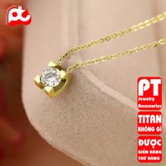 Dây Chuyền Nữ Titan Cao Cấp Sang Trọng - Chống Gỉ, An Toàn Cho Da - Phụ Kiện Thời Trang Tinh Tế, Món Quà Lý Tưởng