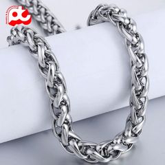 Dây Chuyền Titan Nam Cao Cấp Chống Gỉ - Thiết Kế Đẳng Cấp 7mm Trắng, Phong Cách Nam Tính, Quà Tặng Ý Nghĩa