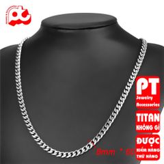 Dây Chuyền Nam Titan Cao Cấp Đẳng Cấp - Bền Đẹp, Không Gỉ, Thiết Kế Mạnh Mẽ, Phong Cách Nam Tính, Quà Tặng Ý Nghĩa