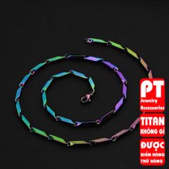Dây Chuyền Titan Cao Cấp Nam Nữ GALAXY Thời Trang Basic Unisex - Đẳng Cấp Khong Gỉ, Chống Xước, Phong Cách Đơn Giản Thời Thượng
