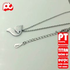 Dây Chuyền Nữ Titan Cao Cấp Sang Trọng, Chống Trầy Xước, An Toàn Cho Da - Phụ Kiện Thời Trang Độc Đáo, Giảm Giá 25K