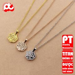 Dây Chuyền Nữ Titan Cao Cấp Sang Trọng Chống Đen & Gỉ - Phụ Kiện Thời Trang Độc Đáo Cho Phái Đẹp, Giảm Giá 25K