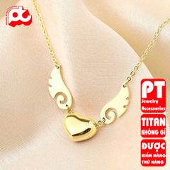 Dây Chuyền Nữ Titan Cao Cấp Sang Trọng Không Đen - Phụ Kiện Thời Trang An Toàn Cho Da, Quà Tặng Ý Nghĩa, Giảm Giá 10%