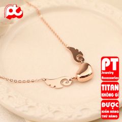 Dây Chuyền Nữ Titan Cao Cấp Sang Trọng Không Đen - Phụ Kiện Thời Trang An Toàn Cho Da, Quà Tặng Ý Nghĩa, Giảm Giá 10%