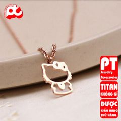 Dây Chuyền Nữ Titan Cao Cấp Sang Trọng - Chống Xước, Không Đen, Kiểu Dáng Thời Trang, Quà Tặng Tuyệt Vời Cho Phụ Nữ