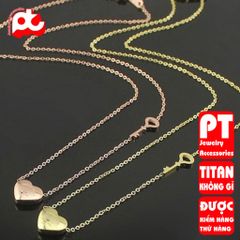 Dây Chuyền Nữ Titan Cao Cấp - Phong Cách Sang Trọng, Chống Trầy Xước, Không Gỉ - Trang Sức Thời Trang Đẹp, Quà Tặng Ý Nghĩa