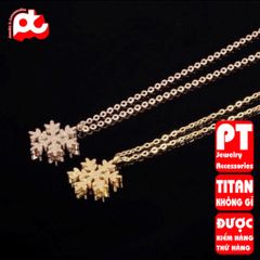 Dây Chuyền Nữ Titan Cao Cấp - Sang Trọng, Tinh Tế, Không Gỉ, An Toàn Cho Da - Quà Tặng Ý Nghĩa Cho Phái Đẹp