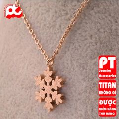Dây Chuyền Nữ Titan Cao Cấp - Sang Trọng, Tinh Tế, Không Gỉ, An Toàn Cho Da - Quà Tặng Ý Nghĩa Cho Phái Đẹp