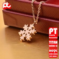 Dây Chuyền Nữ Titan Cao Cấp - Sang Trọng, Tinh Tế, Không Gỉ, An Toàn Cho Da - Quà Tặng Ý Nghĩa Cho Phái Đẹp