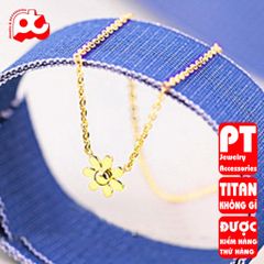Dây Chuyền Nữ Titan Cao Cấp Sang Trọng - Chống Gỉ, Nhẹ, Thiết Kế Tinh Tế, Phụ Kiện Thời Trang Cho Phái Đẹp