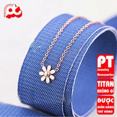 Dây Chuyền Nữ Titan Cao Cấp Sang Trọng - Chống Gỉ, Nhẹ, Thiết Kế Tinh Tế, Phụ Kiện Thời Trang Cho Phái Đẹp