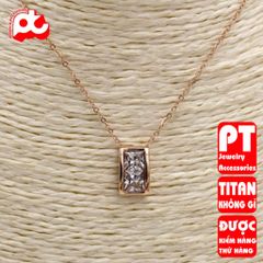 Dây Chuyền Nữ Titan Cao Cấp Sang Trọng - Thời Trang Nữ Chống Oxy Hoá, An Toàn Cho Da, Nhiều Màu Sắc, Quà Tặng Ý Nghĩa
