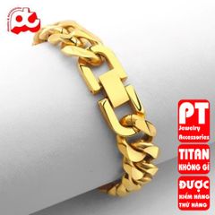 Lắc Tay Nam Titan Cao Cấp - Thiết Kế Nam Tính, Bền Bỉ Không Gỉ, Phụ Kiện Thời Trang Đẳng Cấp Cho Phái Mạnh - Quà Tặng Ý Nghĩa