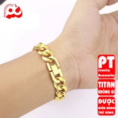 Lắc Tay Nam Titan Cao Cấp - Thiết Kế Nam Tính, Bền Bỉ Không Gỉ, Phụ Kiện Thời Trang Đẳng Cấp Cho Phái Mạnh - Quà Tặng Ý Nghĩa