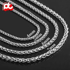 Dây Chuyền Nam Titan Cao Cấp - Thiết Kế Mạnh Mẽ và Đẳng Cấp, Chống Gỉ và Trầy Xước - Phụ Kiện Thời Trang Nam Bền Bỉ 6mm