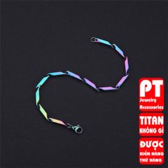 Lắc Tay Nam Titan Cao Cấp Phong Cách Thời Thượng - Thiết Kế Đẳng Cấp, Chất Liệu Không Gỉ, Phù Hợp Với Mọi Dạng Tay