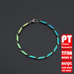 Lắc Tay Nam Titan Cao Cấp Phong Cách Thời Thượng - Thiết Kế Đẳng Cấp, Chất Liệu Không Gỉ, Phù Hợp Với Mọi Dạng Tay