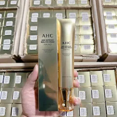 Kem Dưỡng AHC Age Defense Real Eye Cream For Face 40ml (giảm nhăn mắt, dưỡng căng da mặt)