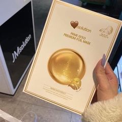 Mặt Nạ JM Gold Premium Foil Mask Hộp 10 Miếng - Dưỡng Ẩm Sâu, Phục Hồi Sáng Da, Sản Phẩm Chăm Sóc Da Từ Jm Solution