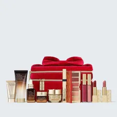 Set Vali Estee Lauder Holiday Blockbuster 2024 – Bộ 12 Món Dưỡng Da và Trang Điểm Cao Cấp, Quà Tặng Lễ Hội Tuyệt Vời