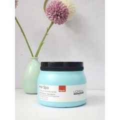 Hấp Tóc L'Oréal Spa Xanh Ngọc 490g - Phục Hồi Sâu, Dưỡng Mượt Tóc Yếu, Cung Cấp Độ Ẩm Tự Nhiên, Sản Phẩm Chăm Sóc Tóc Cao Cấp.