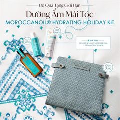 Bộ Quà Tặng Moroccanoil Holiday Kit - Sản Phẩm Phục Hồi Tóc Cao Cấp, Dưỡng Ẩm Tuyệt Vời Cho Mái Tóc Khỏe Đẹp