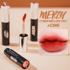 Son Merzy Mellow Tint CM6 Hồng Đất - Son Môi Chất Lượng Cao Tông Màu Nền Đất Tự Nhiên, Thích Hợp Dùng Hàng Ngày