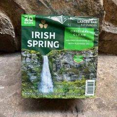 Lốc 3 cục Xà Bông Irish Spring 113g - Sạch Mát Lâu Dài, Chăm Sóc Da Từ Thiên Nhiên, Mùi Hương Tươi Mát, Phù Hợp Mọi Loại Da