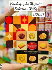 Bánh Quy Bơ Majestic Selection 298g - Bánh Quy Giòn Thơm Ngon, Thưởng Thức Kèm Trà, Snack Hoàn Hảo cho Thời Điểm Bất Kỳ