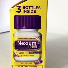 Viên uống Nexium 24hr cho đau dạ dày, ợ nóng - Hỗ trợ giảm triệu chứng hiệu quả, 42 viên nang nhỏ gọn dễ sử dụng
