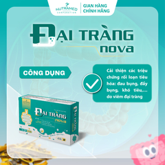 Viên uống Đại Tràng Nova hỗ trợ sức khỏe đại tràng, rối loạn tiêu hóa do viêm đại tràng (30 viên)