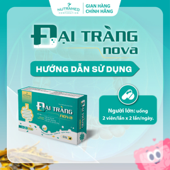 Viên uống Đại Tràng Nova hỗ trợ sức khỏe đại tràng, rối loạn tiêu hóa do viêm đại tràng (30 viên)