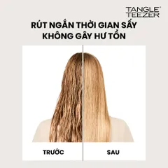 Lược Gỡ Rối Tangle Teezer - Ultimate Blow Dry Chải Tóc Nhanh Khô, Thiết Kế Thông Hơi, Dành Cho Tóc Thẳng & Gợn Sóng