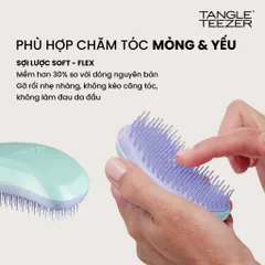 Lược Gỡ Rối Tangle Teezer The Original Fine & Fragile - Dành Cho Tóc Mỏng Yếu Dễ Hư Tổn, Gỡ Rối Nhẹ Nhàng, Chăm Sóc Tóc Thông Minh