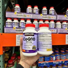 Viên uống Kirkland CoQ10 300mg - Hỗ trợ sức khỏe tim mạch, 100 viên, sản phẩm chính hãng từ Mỹ